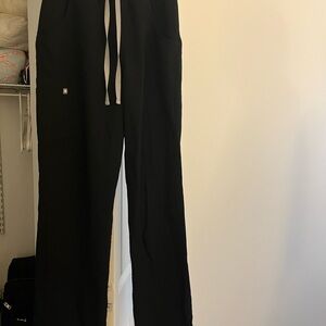 Figs Black Scrub Pants